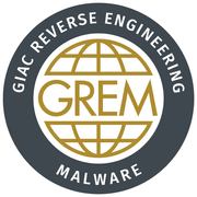 GREM certification badge